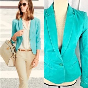 Calvin Klein Blazer Aqua size 6